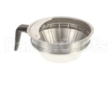 20217.7000 Bunn Funnel-Assy,Sst Black Handle(Large)