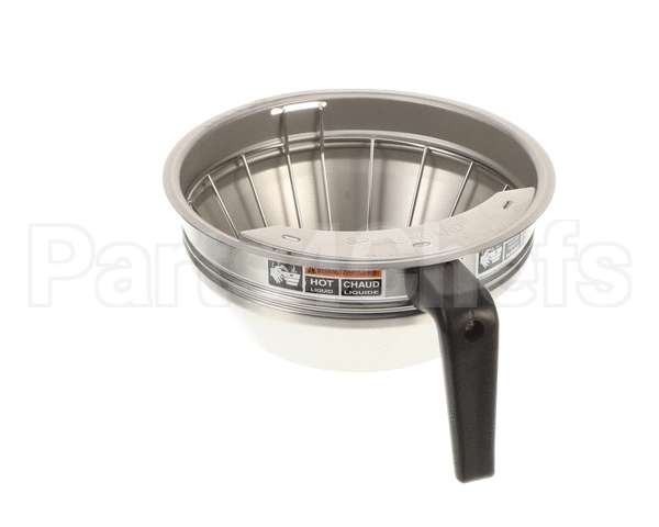 20217.7000 Bunn Funnel-Assy,Sst Black Handle(Large)