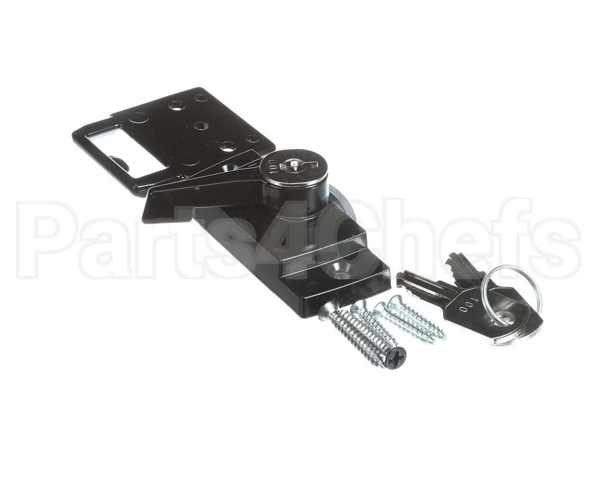 2036141 Beverage Air Lock Mechanical Black