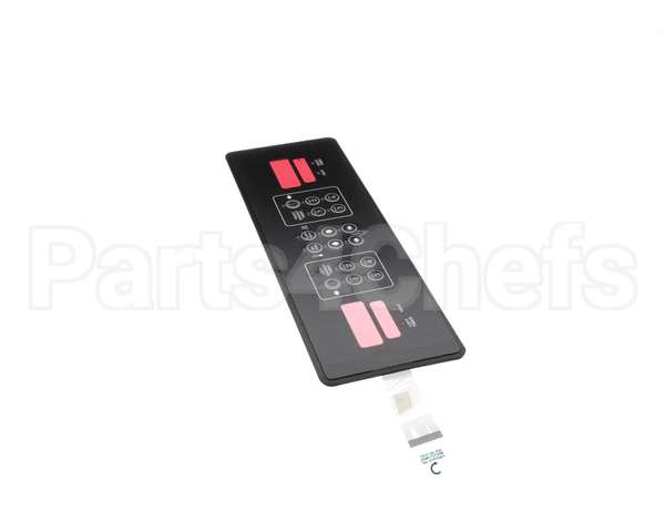 20377 Giles Face Plate, Overlay Watlow N7, Eof Dual