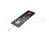 20377 Giles Face Plate, Overlay Watlow N7, Eof Dual