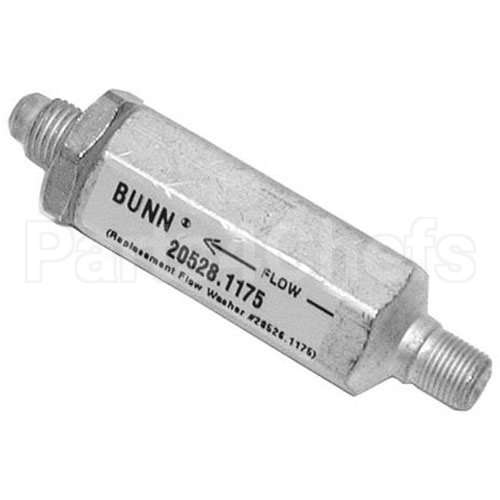 20528.122200000002 Compatible Bunn Flow Control Assy 1/4Flx1/8Mpt, .222Gpm