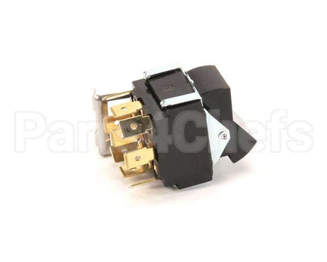 20530 Blodgett Switch, Rocker, 3Pdt, Black