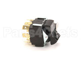 20530 Blodgett Switch, Rocker, 3Pdt, Black