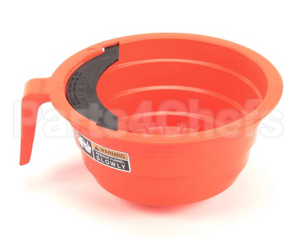 20583.0006 Bunn Funnel W/Decals, Orange