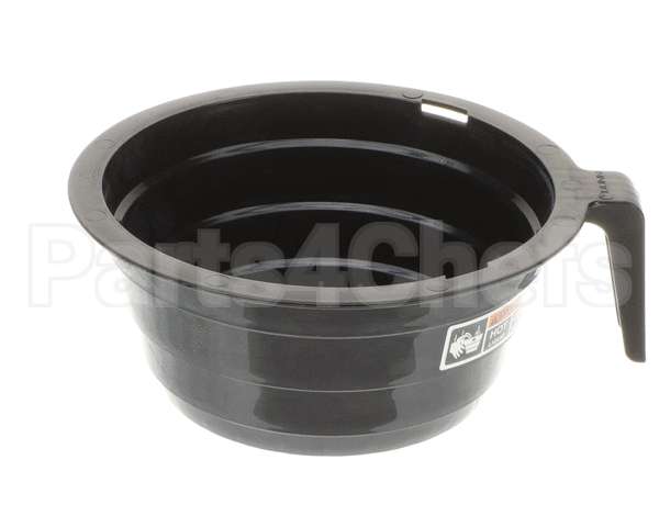 20583.7003 Bunn Funnel,W/Decals-Black Plastic