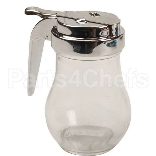 206-0 Compatible Traex Server, 6 Oz, Glass, Chrometop