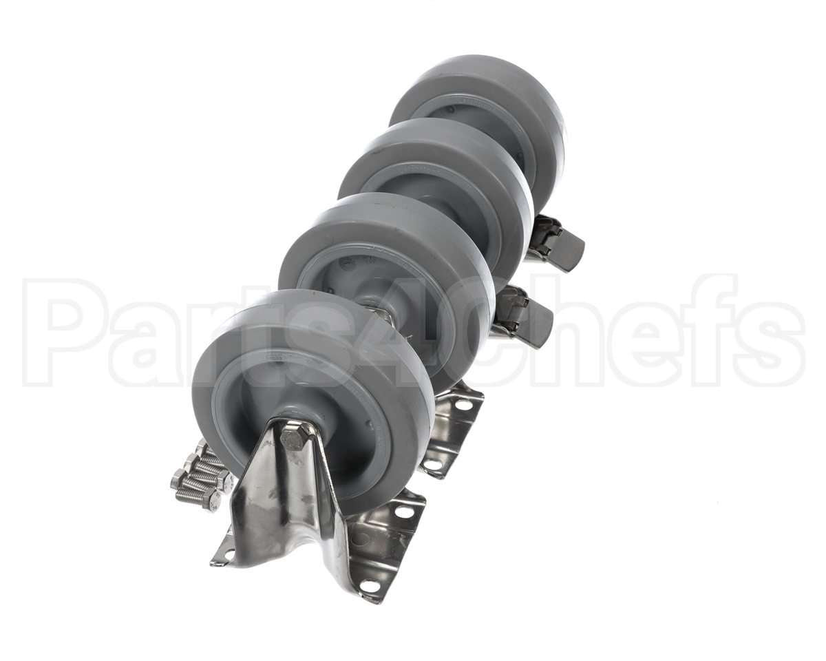 206135 Electrolux Professional Kit4Wheels-2Swivelling W/Brake