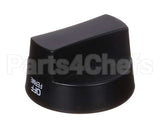 2080 Crown Verity Knob, Black