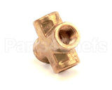 20806 Nieco Cross, Brass, Female, 1/8"