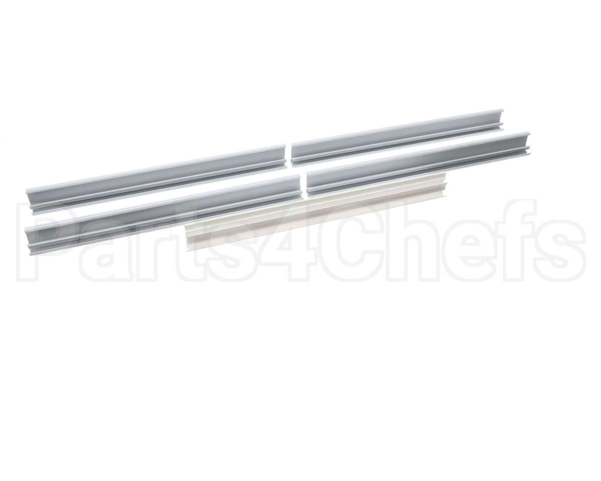 2082715 Beverage Air Price Strip - White, 5 Pcs Per Kit, Mt49