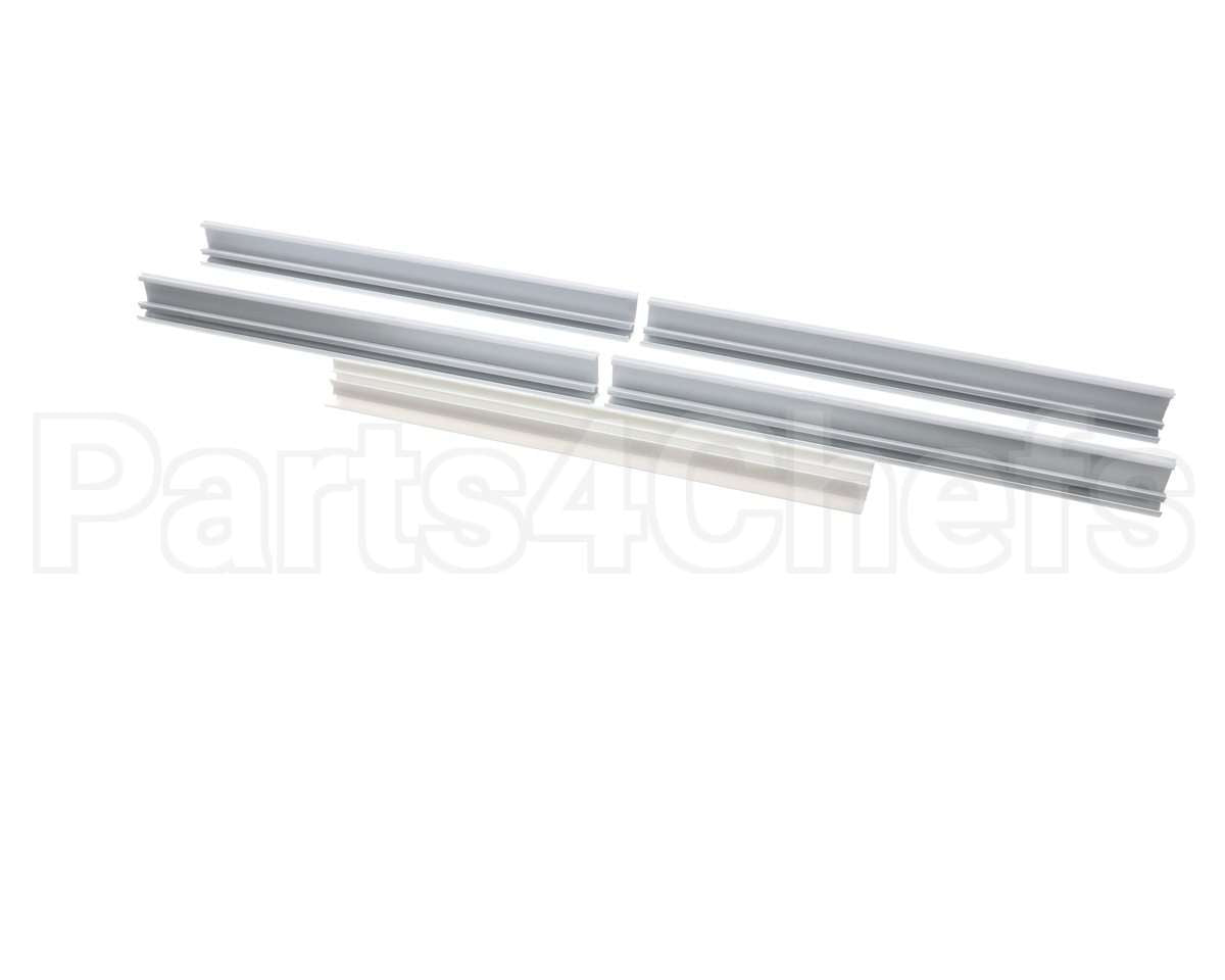 2082715 Beverage Air Price Strip - White, 5 Pcs Per Kit, Mt49