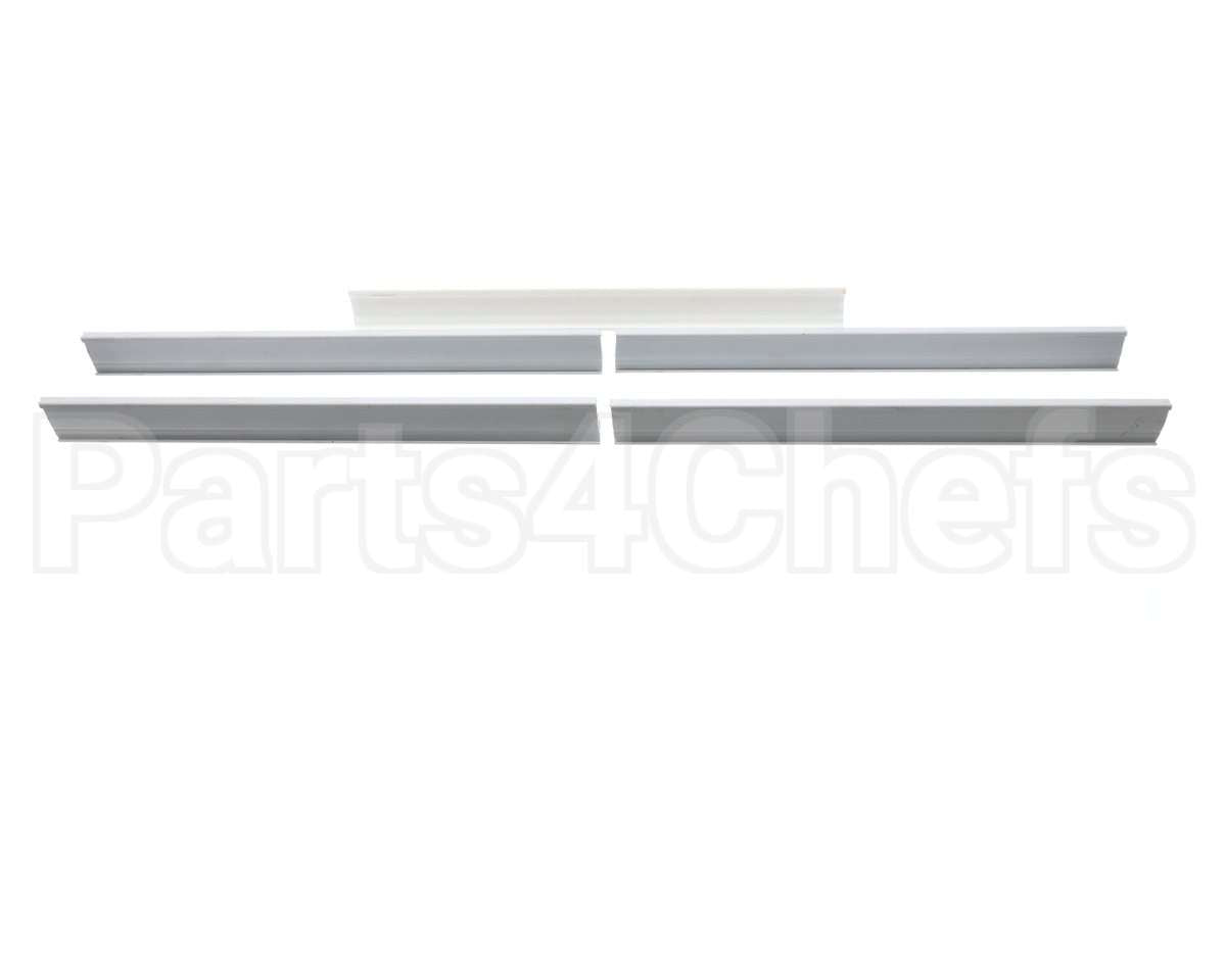 2082715 Beverage Air Price Strip - White, 5 Pcs Per Kit, Mt49