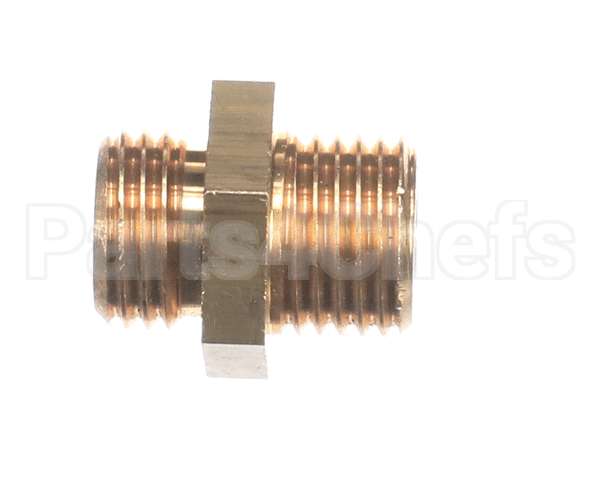 20952 Unic Brass Nipple - 1/4 Bspm X 1/4 Bspm