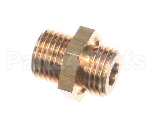 20952 Unic Brass Nipple - 1/4 Bspm X 1/4 Bspm