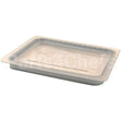20CWGL(135) Compatible Cambro Cover Half Griplid -135 Clear