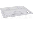 20CWLN135 Compatible Cambro Cover Half Notched -135 Clear