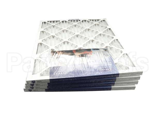 20X25X1-M13-C-P4 Carrier Merv 13 1" Air Filter, 20"X25"X1", 4 Pac
