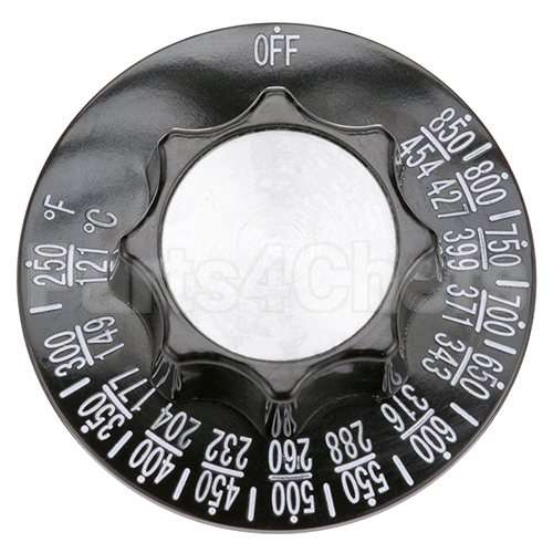 2100094 Compatible Middleby Dial, T"Stat, 250-850F