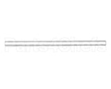 21034 Fetco Sight Gauge Tube, 11 1/2, Plas