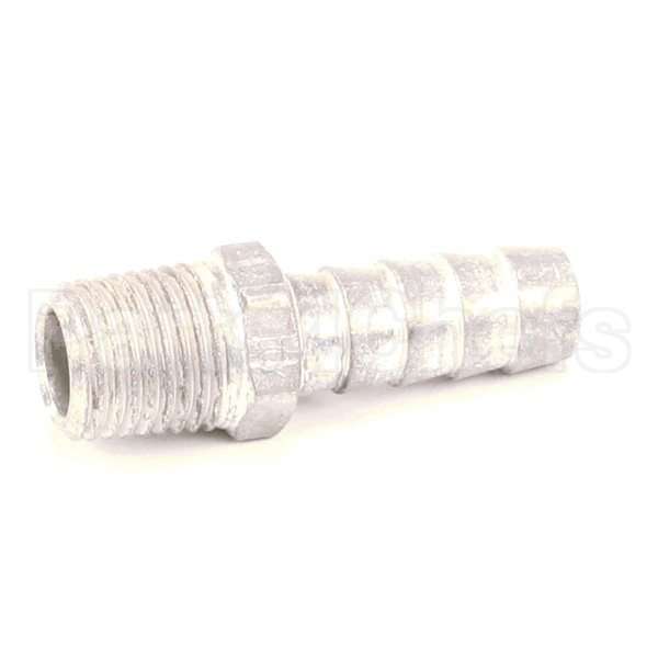 21136.0001 Compatible Bunn Fitting, Barb-Pld.38Hosex.25Mp