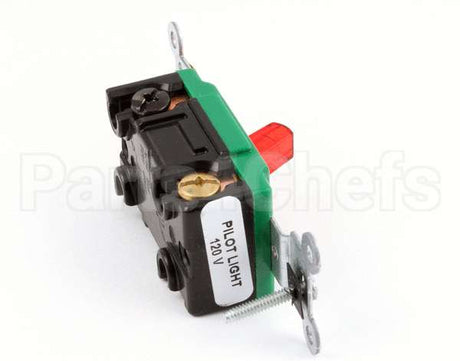 212792 Duke Switch, 30 Amp Red Toggle 120-277V Ac 2