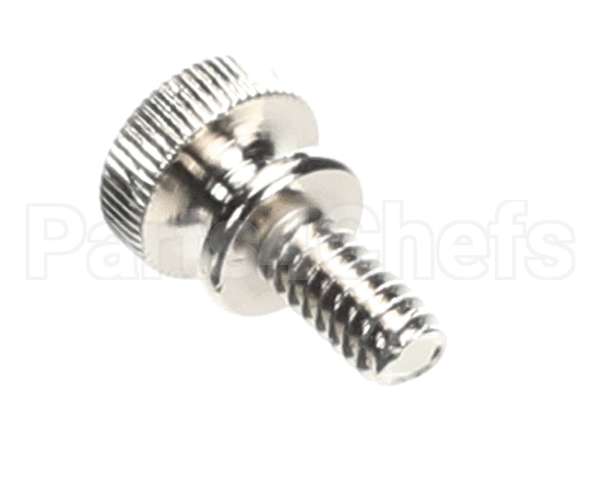 213091 Duke Screw,10-24X3/8 Thumb Nickel Nickel Plat
