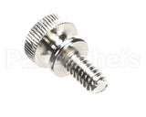 213091 Duke Screw,10-24X3/8 Thumb Nickel Nickel Plat