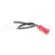 21340 Compatible Giles Light, Red, Short, 250V
