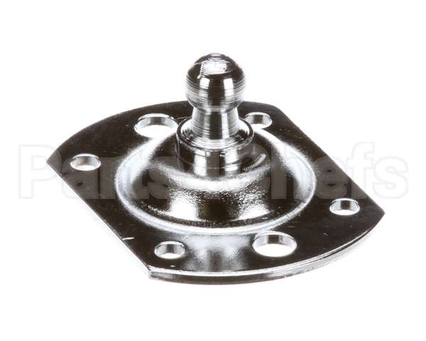 214309 Duke Bracket, Raised W/.39 Dia Ball, Chrome P