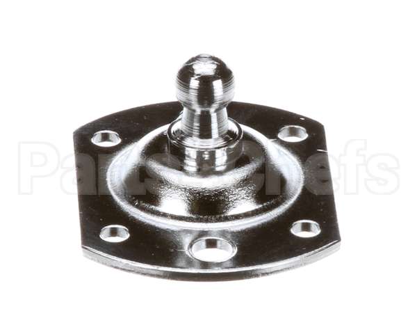 214309 Duke Bracket, Raised W/.39 Dia Ball, Chrome P