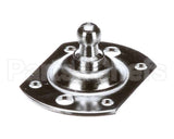 214309 Duke Bracket, Raised W/.39 Dia Ball, Chrome P