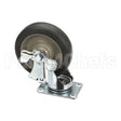 214535 Compatible Duke Caster, 5 W/Brk Swivel(6 Load Height, Plat