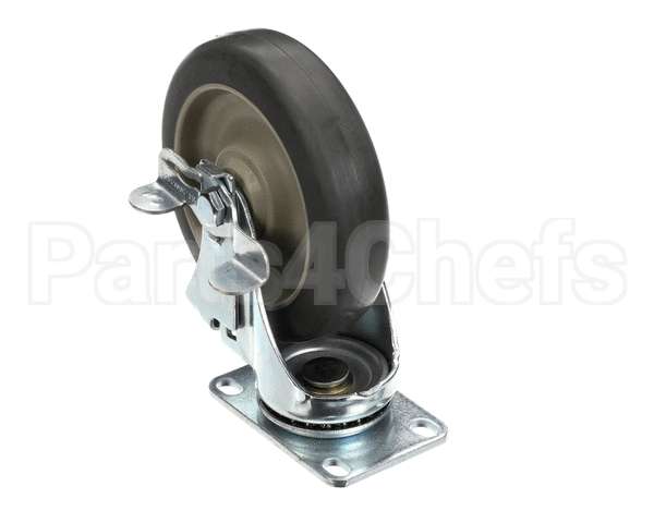 214535 Duke Caster,5 W/Brk Swivel(6 Load Height,Plat