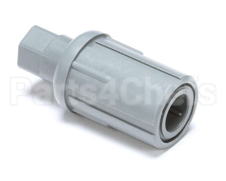 214557 Duke Foot,Gray Push-In 1-5/8