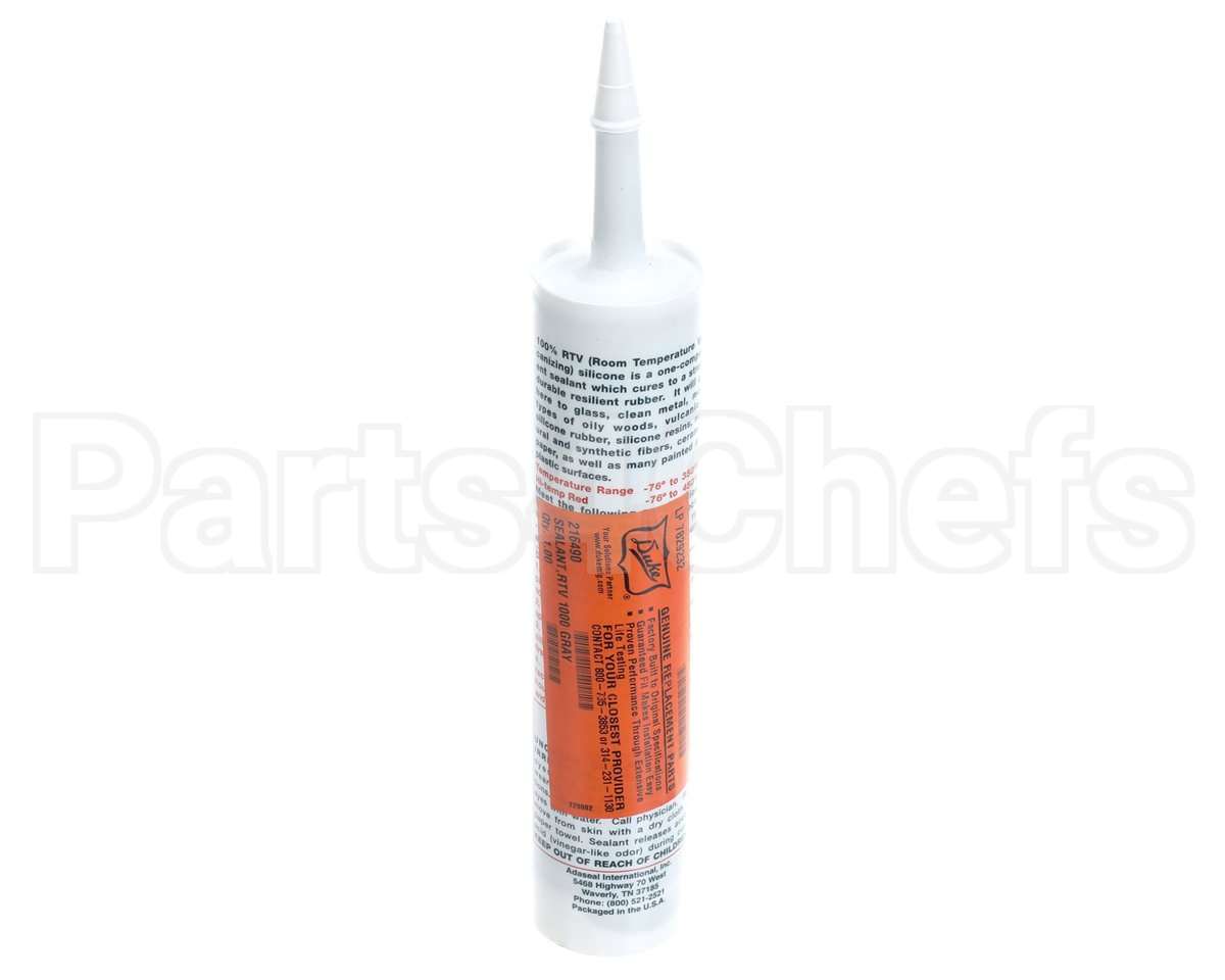 216490 Duke Sealant, Rtv 1000 Gray