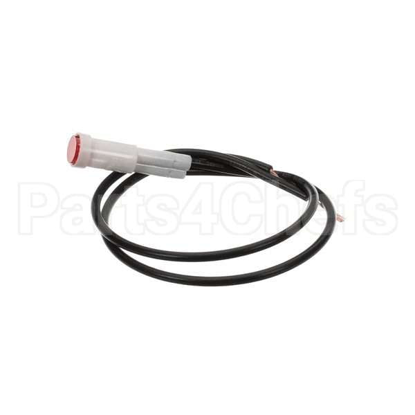 21673 Compatible Giles Red Indicator Light 120V