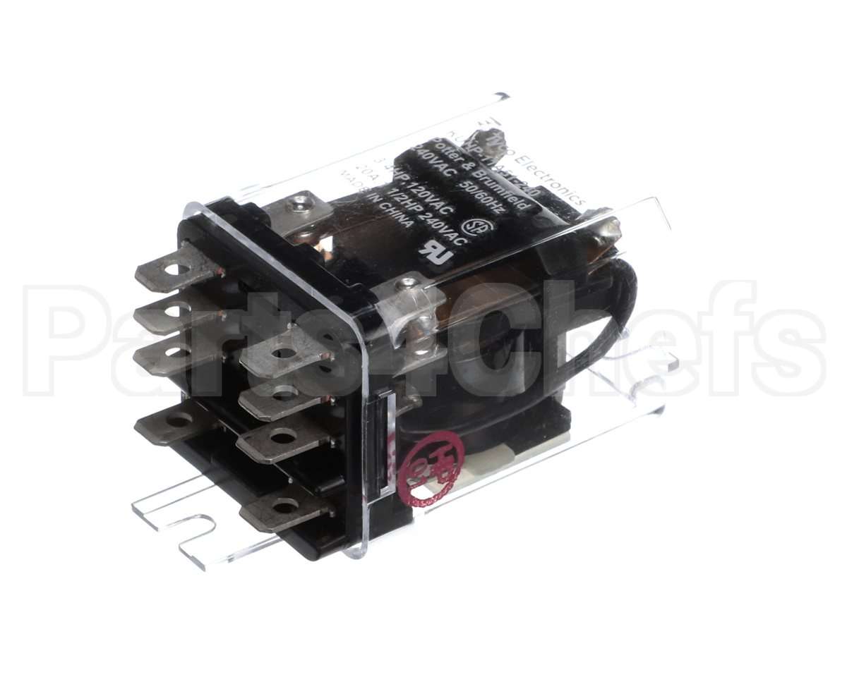 2195715 Delfield Relay, 240Vac Coil 20A Dpdt