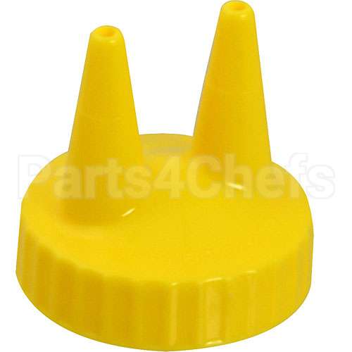 2200-08 Compatible Vollrath Mustard Lid - Double Tip
