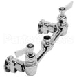 2200CV Compatible Fisher Base, Prerinse, Leadfree, Ss, Wall