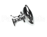 22032 Ultrafryer Knob, Chrome Plated Brass U/T