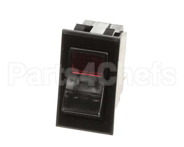 222006 Duke Switch,Full Size Rock Red Dpst On-Off,4
