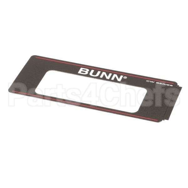22289.0000 Compatible Bunn Decal, Control Panel-Cw
