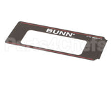 22289.0000 Bunn Decal, Control Panel-Cw