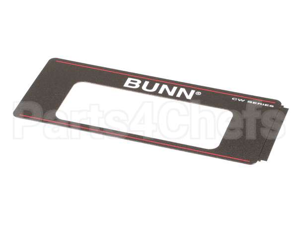 22289.0000 Bunn Decal, Control Panel-Cw