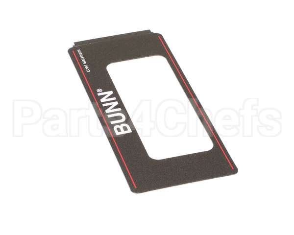 22289.0000 Bunn Decal, Control Panel-Cw