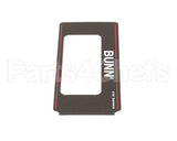 22289.0000 Bunn Decal, Control Panel-Cw
