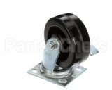 22290-0009 Middleby Caster,Swivel W/Brake Flat Plate