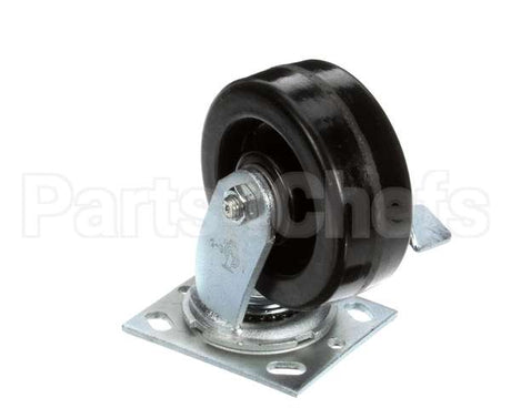 22290-0009 Middleby Caster,Swivel W/Brake Flat Plate