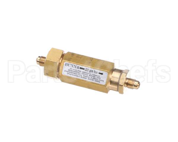 22300.7222 Bunn Strainer/Flow Control Assy-.222Gpm&
